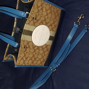 Coach Purse with Strap Wallet included